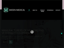 Tablet Screenshot of midenmedical.com.au